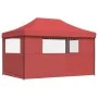 Pop-Up Folding Party Tent 3 Burgundy Side Walls by vidaXL, Tents and gazebos - Ref: Foro24-4004971, Price: 175,97 €, Discount: %