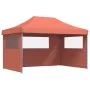 Pop-Up Folding Party Tent 3 Terracotta Side Walls by vidaXL, Tents and gazebos - Ref: Foro24-4004973, Price: 175,72 €, Discou...
