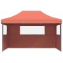 Pop-Up-Partyzelt, faltbar, 3 Terrakotta-Seitenwände von vidaXL, Zelte und Pavillons - Ref: Foro24-4004973, Preis: 179,50 €, R...