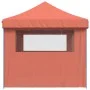 Pop-Up Folding Party Tent 3 Terracotta Side Walls by vidaXL, Tents and gazebos - Ref: Foro24-4004973, Price: 175,72 €, Discou...