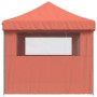 Pop-Up-Partyzelt, faltbar, 3 Terrakotta-Seitenwände von vidaXL, Zelte und Pavillons - Ref: Foro24-4004973, Preis: 179,50 €, R...