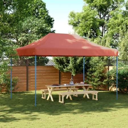 Terracotta Pop-Up Folding Party Tent 440x292x315 cm by vidaXL, Tents and gazebos - Ref: Foro24-4004965, Price: 145,10 €, Disc...