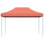 Tienda de fiesta plegable Pop-Up terracota 440x292x315 cm de vidaXL, Carpas y cenadores - Ref: Foro24-4004965, Precio: 148,08...