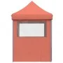 Pop-Up Folding Party Tent 4 Terracotta Side Walls by vidaXL, Tents and gazebos - Ref: Foro24-4005005, Price: 140,49 €, Discou...