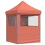 Pop-Up Folding Party Tent 4 Terracotta Side Walls by vidaXL, Tents and gazebos - Ref: Foro24-4005005, Price: 140,49 €, Discou...