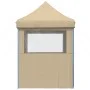 Pop-Up Folding Party Tent with 4 Beige Side Walls by vidaXL, Tents and gazebos - Ref: Foro24-4004999, Price: 141,26 €, Discou...