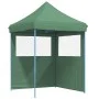 Pop-Up Folding Party Tent with 2 Side Walls Green by vidaXL, Tents and gazebos - Ref: Foro24-4004992, Price: 120,71 €, Discou...