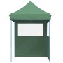Pop-up-Faltzelt mit 2 Seitenwänden in Grün von vidaXL, Zelte und Pavillons - Ref: Foro24-4004992, Preis: 123,34 €, Rabatt: %