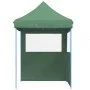Pop-Up Folding Party Tent with 2 Side Walls Green by vidaXL, Tents and gazebos - Ref: Foro24-4004992, Price: 120,71 €, Discou...