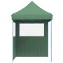 Pop-up-Faltzelt mit 2 Seitenwänden in Grün von vidaXL, Zelte und Pavillons - Ref: Foro24-4004992, Preis: 123,34 €, Rabatt: %