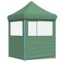 Pop-up-Faltzelt mit 2 Seitenwänden in Grün von vidaXL, Zelte und Pavillons - Ref: Foro24-4004992, Preis: 123,34 €, Rabatt: %