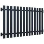 Anthrazit pulverbeschichtetes Stahlzaunelement 170,5 x 75 cm von vidaXL, Zaunpaneele - Ref: Foro24-146475, Preis: 146,45 €, R...