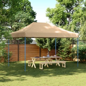 Tienda de fiesta plegable Pop-Up beige 410x279x315 cm