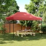 Tienda de fiesta plegable Pop-Up burdeos 410x279x315 cm de vidaXL, Carpas y cenadores - Ref: Foro24-4005011, Precio: 132,02 €...