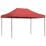 Burgundy Pop-Up folding party tent 410x279x315 cm by vidaXL, Tents and gazebos - Ref: Foro24-4005011, Price: 130,06 €, Discou...