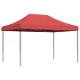 Tienda de fiesta plegable Pop-Up burdeos 410x279x315 cm de vidaXL, Carpas y cenadores - Ref: Foro24-4005011, Precio: 132,02 €...