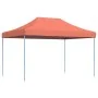 Terracotta Pop-Up Folding Party Tent 410x279x315 cm by vidaXL, Tents and gazebos - Ref: Foro24-4005013, Price: 129,92 €, Disc...