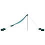 Beach awning with green sand anchors 214x236 cm by vidaXL, tents - Ref: Foro24-4008642, Price: 56,58 €, Discount: %