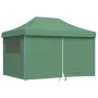 Pop-Up Folding Party Tent with 4 Side Walls Green by vidaXL, Tents and gazebos - Ref: Foro24-4005024, Price: 186,13 €, Discou...