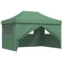 Pop-Up Folding Party Tent with 4 Side Walls Green by vidaXL, Tents and gazebos - Ref: Foro24-4005024, Price: 186,13 €, Discou...