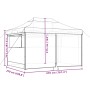 Pop-up-Faltzelt mit 4 Seitenwänden in Grün von vidaXL, Zelte und Pavillons - Ref: Foro24-4005024, Preis: 174,41 €, Rabatt: %
