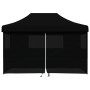 Pop-Up Folding Party Tent with 4 Black Side Walls by vidaXL, Tents and gazebos - Ref: Foro24-4005030, Price: 187,57 €, Discou...