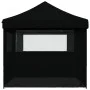 Pop-Up Folding Party Tent with 4 Black Side Walls by vidaXL, Tents and gazebos - Ref: Foro24-4005030, Price: 227,69 €, Discou...