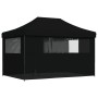 Pop-Up Folding Party Tent with 4 Black Side Walls by vidaXL, Tents and gazebos - Ref: Foro24-4005030, Price: 187,57 €, Discou...