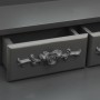 Juego de tocador y taburete madera paulownia gris 50x59x136 cm by vidaXL, Bedroom Dressers - Ref: Foro24-289313, Price: 140,7...