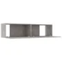 Mueble para TV madera contrachapada gris hormigón 120x30x30 cm de vidaXL, Muebles TV - Ref: Foro24-801494, Precio: 55,53 €, D...