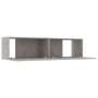 TV-Schrank aus betongrauem Sperrholz, 120 x 30 x 30 cm von vidaXL, TV-Möbel - Ref: Foro24-801494, Preis: 55,66 €, Rabatt: %