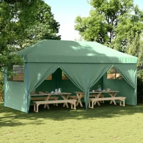 Pop-Up Folding Party Tent with 4 Side Walls Green by vidaXL, Tents and gazebos - Ref: Foro24-4004952, Price: 230,11 €, Discou...
