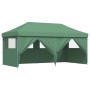 Pop-up-Faltzelt mit 4 Seitenwänden in Grün von vidaXL, Zelte und Pavillons - Ref: Foro24-4004952, Preis: 235,84 €, Rabatt: %
