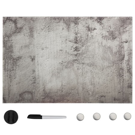 Pizarra magnética de pared vidrio 60x40 cm by vidaXL, White boards - Ref: Foro24-285387, Price: 36,41 €, Discount: %