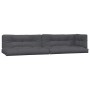 Gartenpaletten-Sofagarnitur und Kissen 4-teilig aus Akazienholz von vidaXL, Outdoor-Sofas - Ref: Foro24-3209457, Preis: 741,4...