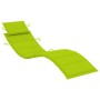 Gartenliege mit Tisch und Kissen massives Akazienholz von vidaXL, Liegen - Ref: Foro24-3061598, Preis: 199,29 €, Rabatt: %