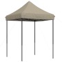 Pop-Up taupe folding party tent 200x200x306 cm by vidaXL, Tents and gazebos - Ref: Foro24-4004986, Price: 91,44 €, Discount: %