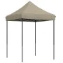 Pop-Up taupe folding party tent 200x200x306 cm by vidaXL, Tents and gazebos - Ref: Foro24-4004986, Price: 89,90 €, Discount: %