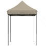 Pop-Up taupe folding party tent 200x200x306 cm by vidaXL, Tents and gazebos - Ref: Foro24-4004986, Price: 91,44 €, Discount: %