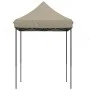Pop-Up taupe folding party tent 200x200x306 cm by vidaXL, Tents and gazebos - Ref: Foro24-4004986, Price: 89,90 €, Discount: %