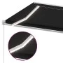Manual retractable awning with LED anthracite gray 450x300 cm by vidaXL, Awnings - Ref: Foro24-3069564, Price: 500,50 €, Disc...