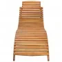 Gartenliege mit Kissen aus massivem Akazienholz von vidaXL, Liegen - Ref: Foro24-3061583, Preis: 194,37 €, Rabatt: %