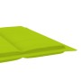 Garden lounger with solid acacia wood cushion by vidaXL, Loungers - Ref: Foro24-3061583, Price: 185,87 €, Discount: %