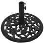 Base de sombrilla de hierro fundido negro 48x48x33 cm de vidaXL, Bases para sombrillas - Ref: Foro24-317749, Precio: 65,09 €,...
