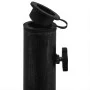 Base de sombrilla de hierro fundido negro 48x48x33 cm de vidaXL, Bases para sombrillas - Ref: Foro24-317749, Precio: 65,09 €,...