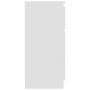 Weißes Sperrholz-Sideboard 60x35x76 cm von vidaXL, Sideboards - Ref: Foro24-801382, Preis: 72,43 €, Rabatt: %