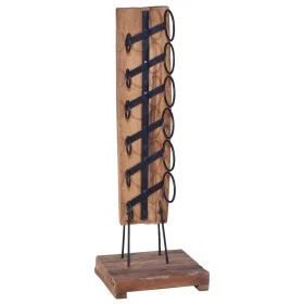 Weinregal für 6 Flaschen aus massivem Eichenholz 35x35x100 cm von vidaXL, Weinregale - Ref: Foro24-288809, Preis: 130,04 €, R...