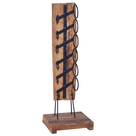 Weinregal für 6 Flaschen aus massivem Eichenholz 35x35x100 cm von vidaXL, Weinregale - Ref: Foro24-288809, Preis: 131,83 €, R...