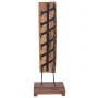 Wine rack for 6 bottles solid oak wood 35x35x100 cm by vidaXL, Wine racks - Ref: Foro24-288809, Price: 131,83 €, Discount: %