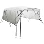 4-Bogen-Bimini-Top mit Mesh-Seitenwänden von vidaXL, Aufbewahrungsabdeckungen für Boote - Ref: Foro24-94852, Preis: 247,97 €,...
